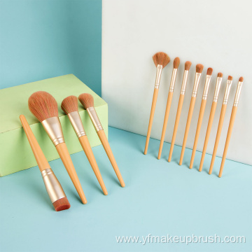 12pcs loose powder makeup brush set beauty tools